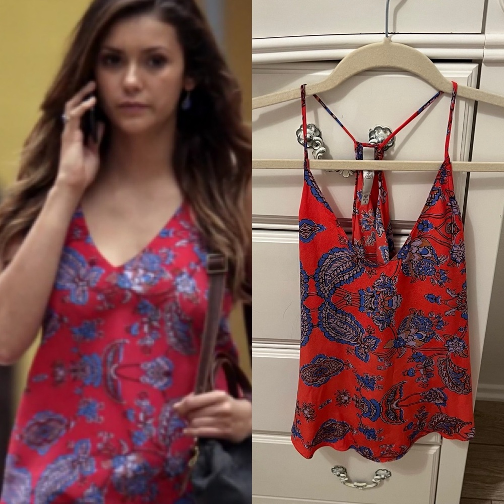 Elena Gilbert TVD Rory Beca Scala Tank